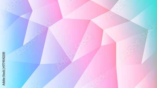 グラデーションとモザイクを組み合わせた背景素材