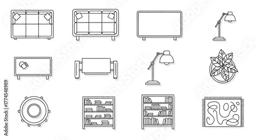 living room plan top-down view showcasing furniture layout ideal for interior design blogs home decor furniture placement guides and architectural design