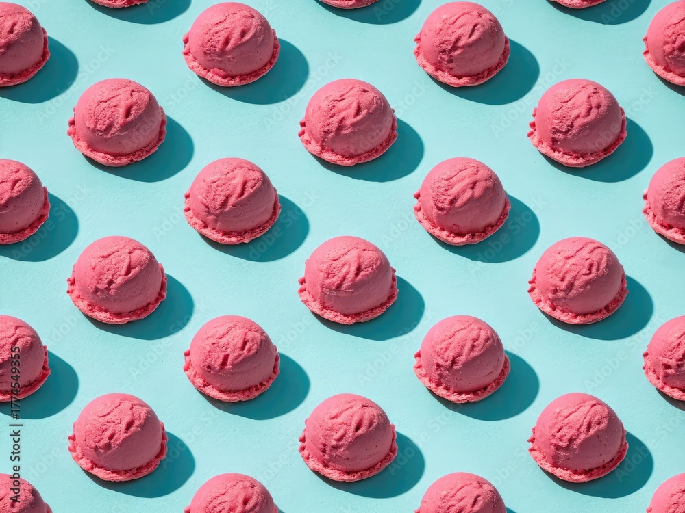 Obraz premium seamless pattern with candy