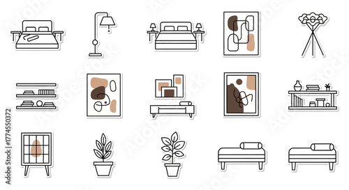 interior design elements minimalist furniture and decor ideal for showcasing modern living room aesthetics enhancing website layouts and creative presentations