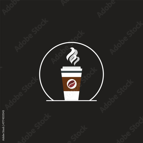 Paper Coffee Cup Vector