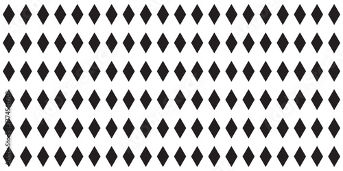 Seamless diamond harlequin geometric background pattern. Monochrome greyscale rhombus tile mosaic or diagonal checker backdrop. Bavarian Oktoberfest seamless pattern.