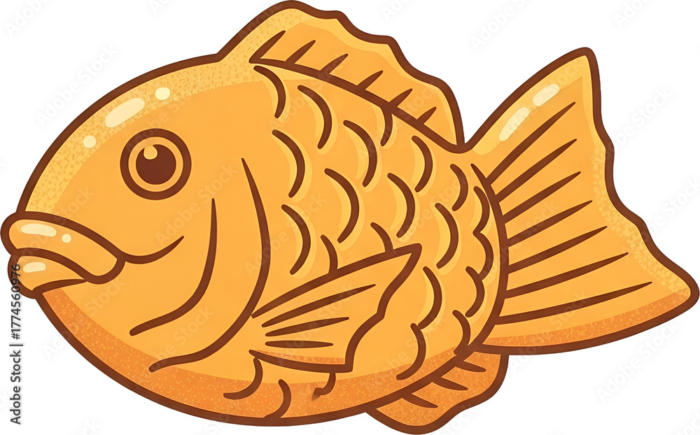 Obraz premium 붕어빵 : Korean Fish-Shaped Pastry