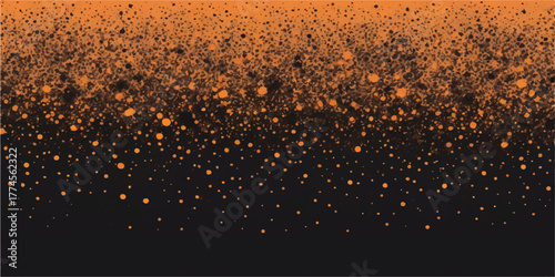 Abstract vector illustration of golden champagne bubbles with a liquid drop pattern perfect for a bright wallpaper design