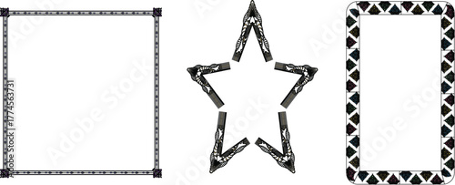 Abstract vector graphic representing data flow and connectivity concepts A clean and modern vector illustration depicting abstract lines and shapes symbolizing data transmission, network connections