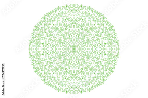 Mandala Design with Beautiful Work