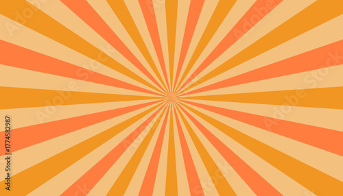 Retro Vintage Sunburst texture sunrays background