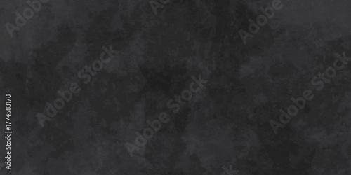 Abstract design with old wall texture cement dark black and paper texture background. Realistic design are space of Studio dark room concrete wall grunge texture .Grunge paper texture design .	