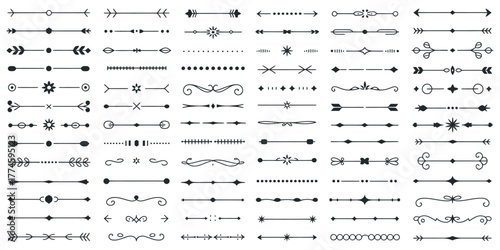 Decorative Flourishes and Ornaments Collection for Design