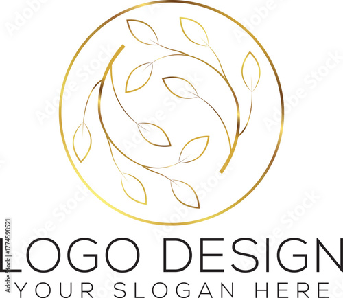 Abstract Flower Symbol, nature, leaf, flower logo fully editable vector 