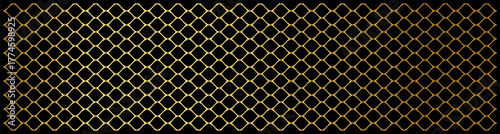 Golden mesh seamless pattern vector texture for wab. teel wire chain link fence seamless pattern. grille fence background,Chain-link mesh fence. EPS 10	