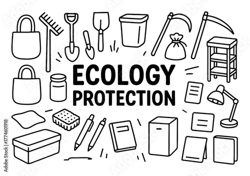 Ecology Tools Doodle