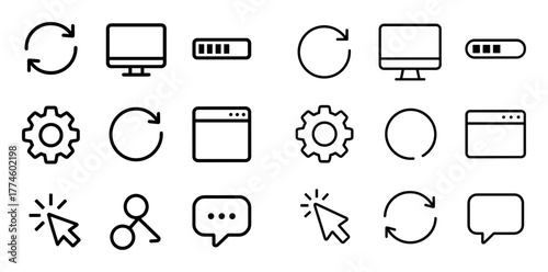 Minimalist Software Icons
