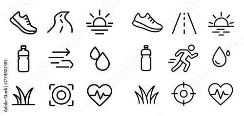 Active Leisure Icons