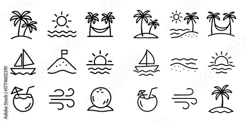 Exotic Icons Grid