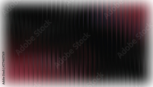 Abstract dark background with vertical lines and a subtle red gradient effect.