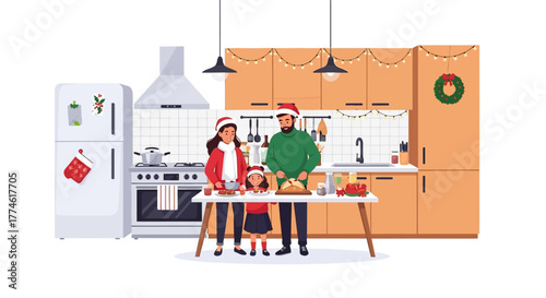 Smiling family with kids and suitcases ready for travel, saying goodbye to elderly parents