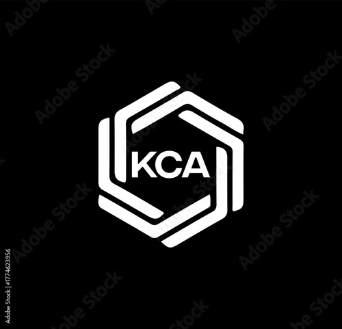 KCA set ,KCA logo. K C A design. White KCA letter. KCA, K C A letter logo design. Initial letter KCA letter logo set, linked circle uppercase monogram logo. K C A letter logo vector design.