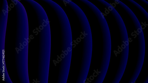 Wallpaper Mural Dark Blue Gradient Ribbed Background Abstract Shape image Torontodigital.ca