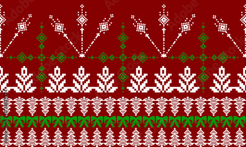 Pixel art ethnic, Pattern fabric pixel, design for background, clothing, decorative, drapery, cloth embroidery, pixel ethnic geometric black andwhite, handcraft, wallpaper, carpet, bag, card, cushions