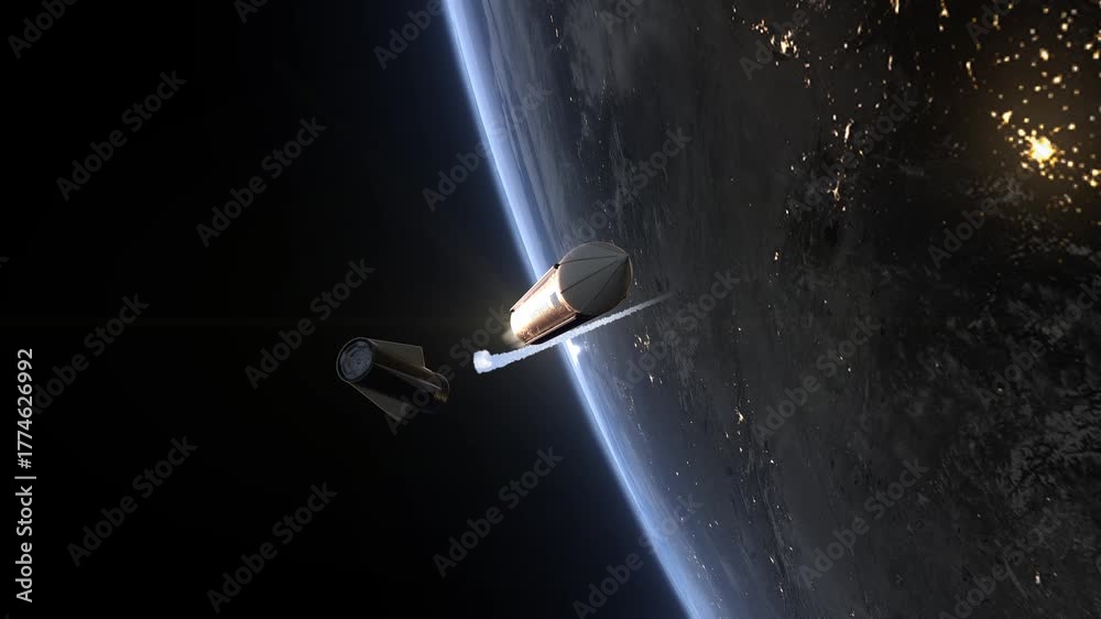 Intercontinental Ballistic Missile Stage Separation Test and Trajectory ...