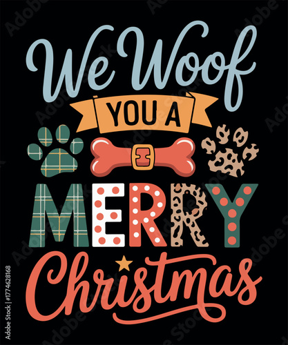 We Woof You a Merry Christmas Shirt