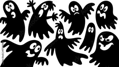 Spooky Ghost Character Collection