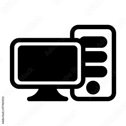 Pc From Artificial Intelligence Icon Set