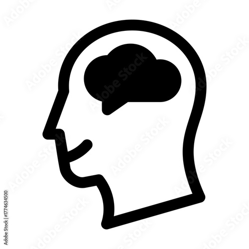 Conscience From Artificial Intelligence Icon Set