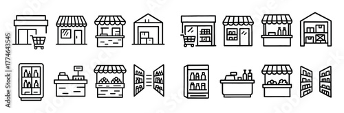 Retail Icons Grid
