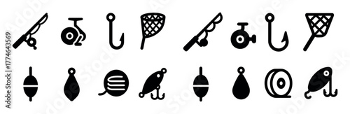 Fishing Gear Icons