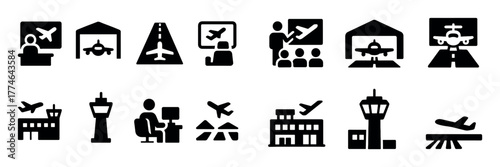 Pilot School Icons