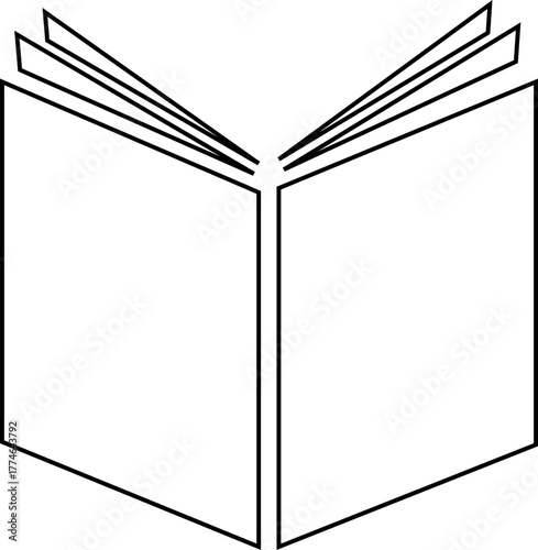 book, icon, open, library, education, signs, literature, school, cognition, page, learning, dictionary, study, textbook, graphic, information, silhouette, document, editable, publication, reading, boo