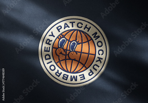 Embroidery Patch Mockup
