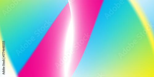 Amazing Blue Orange Yellow White Blur Gradient With Noise Grain Textured, Good For Flyer, Poster