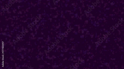 Modern Digital Abstract Loop | 4K Seamless Background