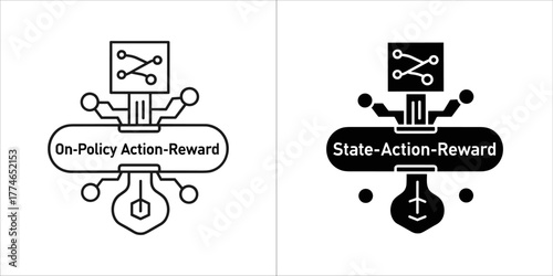 Reinforcement learning onpolicy action reward diagram
