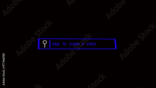 Search Bar with Magnifying Glass Icon and 