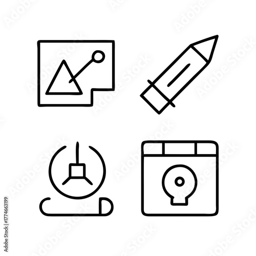 A lone dark silhouette of a man standing on a cliff edge