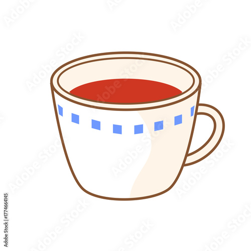 White Tea Cup Icon