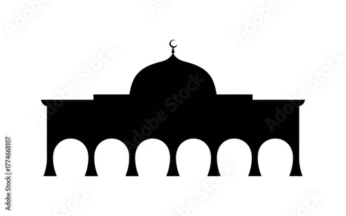 taj mahal vector illustration