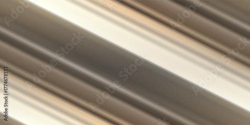 A refined seamless bg with blurred diagonal brown and beige gradation stripes and a subtle texture. An abstract pattern with a neutral hue and gradient mesh. Vector illustration.