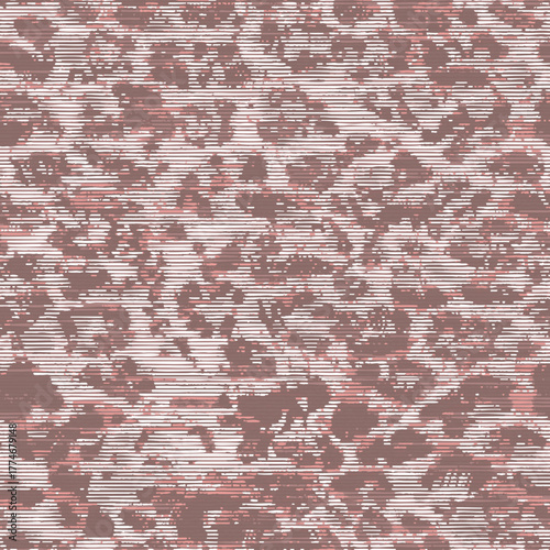 Grunge Wallart Style Abstract StripesVector Leopard Skin Seamless Pattern, surface, all over print animal skin grunge art, womenswear top, bottom, fashionable trendy new style wrapping paper 
