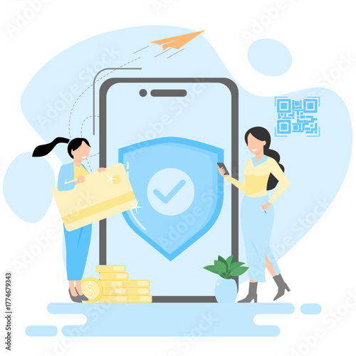 Digital Payment Security with Smartphones and ATM Cards