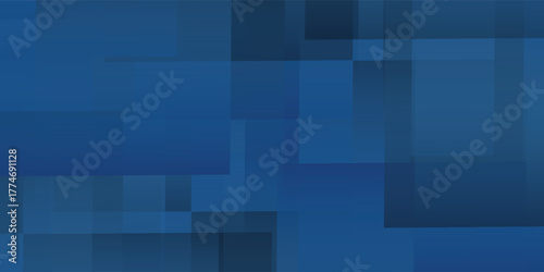 Blue abstract on dark background
