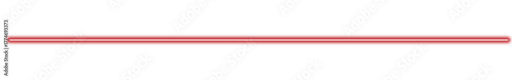 Obraz premium Red neon futuristic line sign isolated on transparent background. Glow light effect. [Recovered]