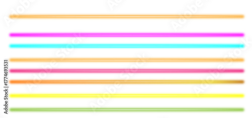 fullcolor neon futuristic line sign isolated on transparent background. Glow light effect. [Recovered]