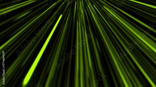 Lime Neon Light Effect – Bright Green Energy Streaks with Futuristic Glow and Motion Trail Design