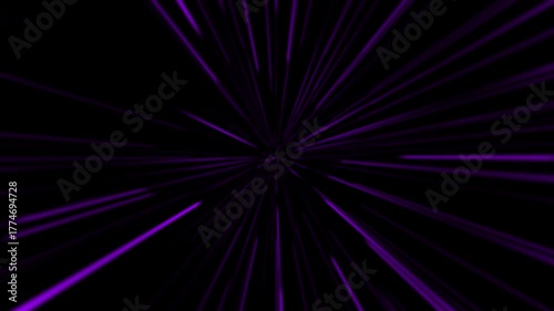 Violet Pulse Motion Lights – Glowing Neon Energy Streaks with Futuristic Purple Plasma Trail and Abstract Light Flow