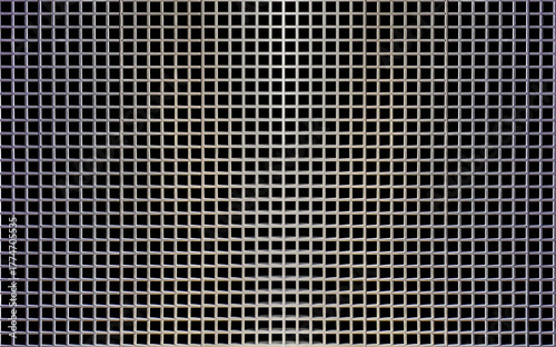 Grid Structure with symmetrical squares, showcasing precision in design